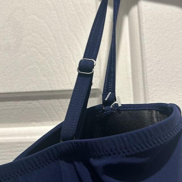 NWT Gottex Navy One-Piece Bathing Suit, Size 12 - Picture 7 of 9